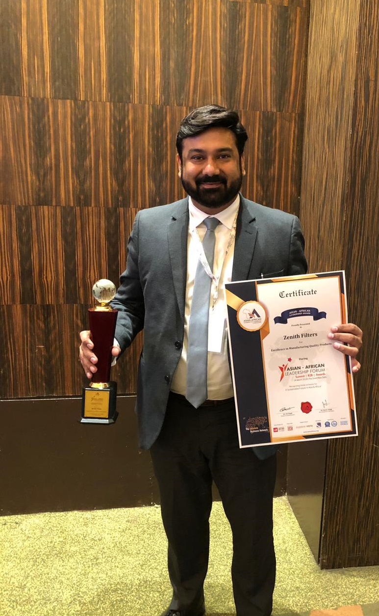 Zenith Filters : ZENITH FILTERS AWARDED FOR EXCELLENCE IN MANUFACTURING QUALITY PRODUCTS 