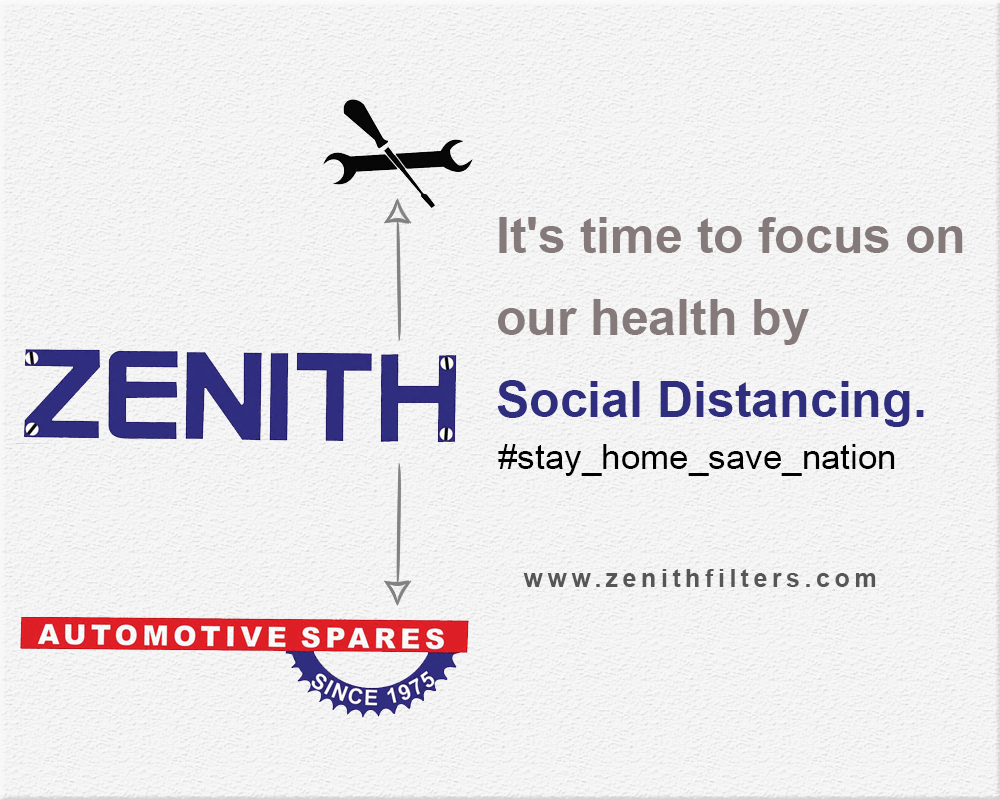 It's time to focus on our health by Social Distancing.